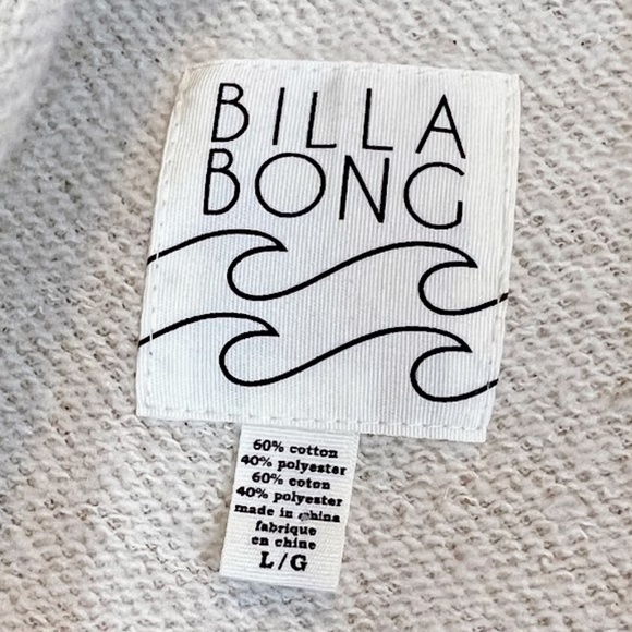 Billabong Flyaway Cardigan Raw Edge Large ๐5X Host Pick๐ - Picture 8 of 11